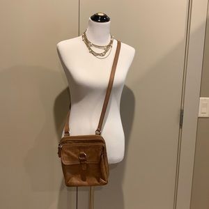 Fossil Leather Crossbody Bag